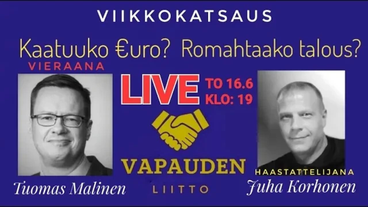 Talouden syöksykierre - Onko mitään tehtävissä Tuomas Malinen ?