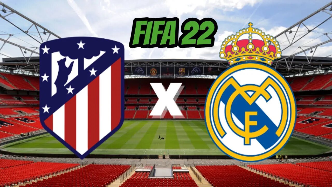 FIFA 22 Xbox Series Atletico de Madri x Real Madri