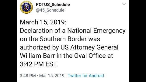 NATIONAL EMERGENCY DELCARATION Q PROOF