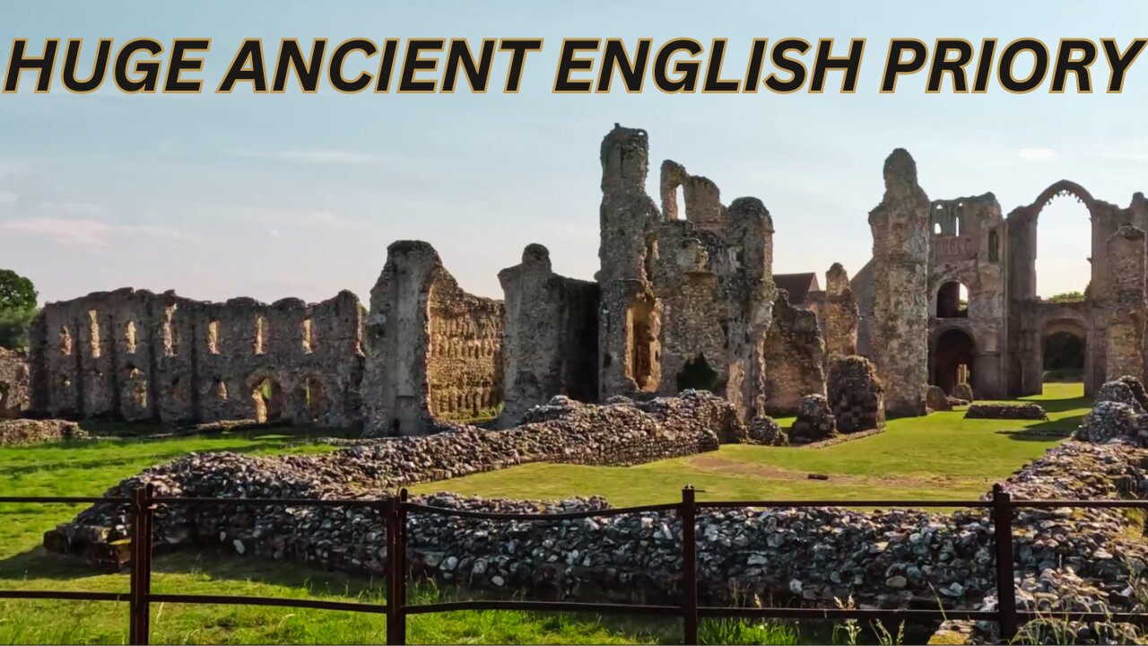 QUIETLY EXPLORING THE ANCIENT ENGLISH PRIORY OF CASTLE ACRE