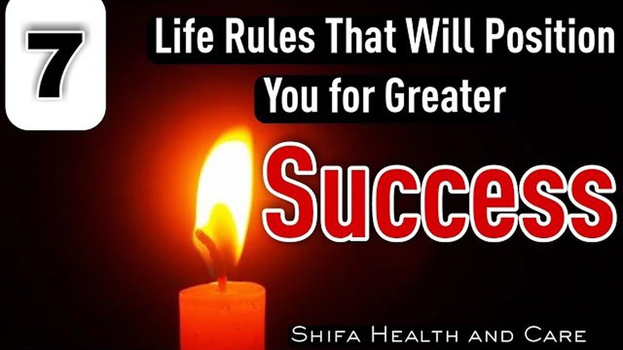 7 Life Rules That Will Position You for Greater Success | | Most Inspirational & Motivational Lines