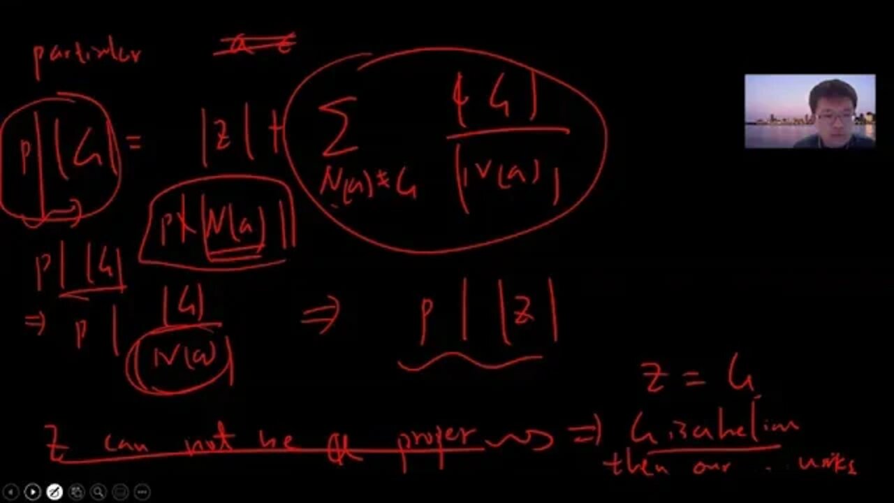 Cauchy theorem for general group and conjugate class in symmetric group