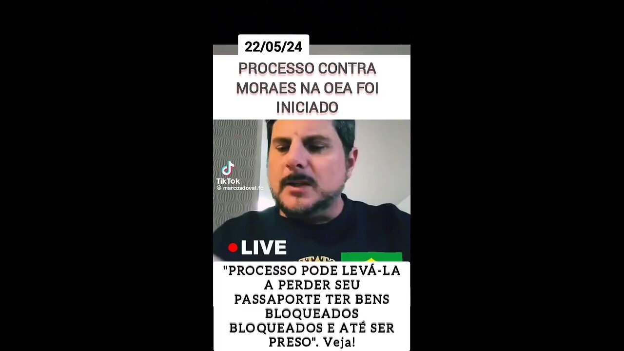 OEA inicia o processo contra Alexandre de Moraes. VEJA