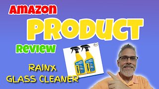 Review rain x Glass Cleaner + Rain Repellent