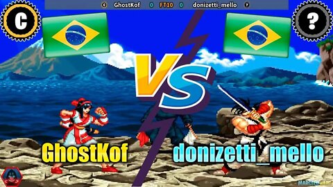 Samurai Shodown (GhostKof Vs. donizetti_mello) [Brazil Vs. Brazil]