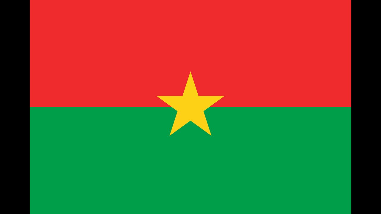 Historical Flag Of Burkina Faso