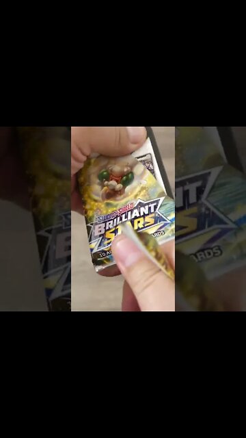 #SHORTS Unboxing a Random Pack of Pokemon Cards 056