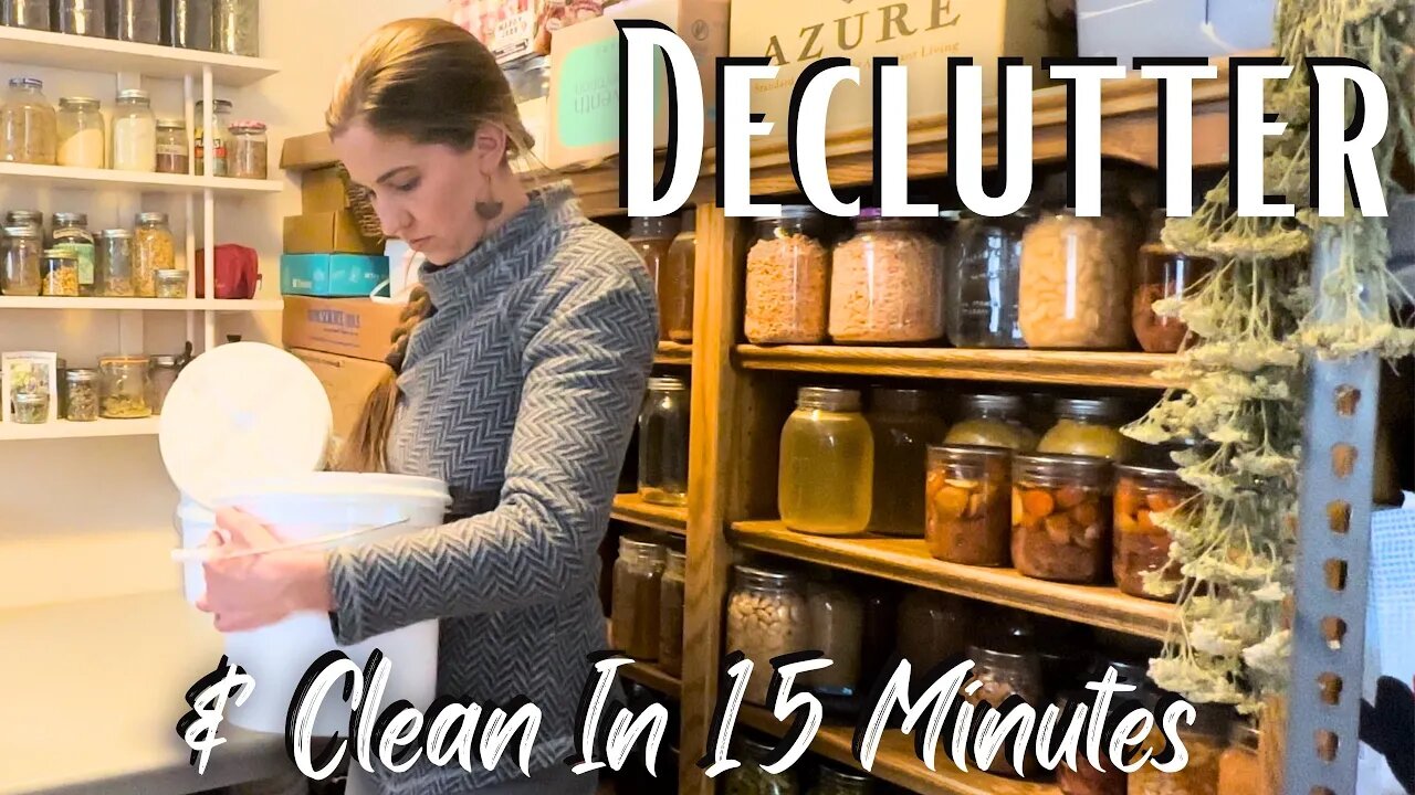 Clean & Declutter in 15 Minutes a Day