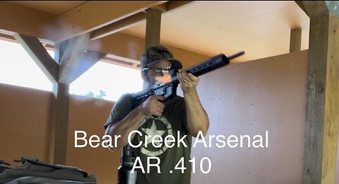 Bear Creek Arsenal AR .410 disappointing range trip. Bolt smashes shell rim