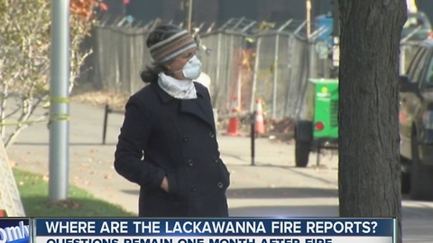 Where are the Lackawanna fire records?