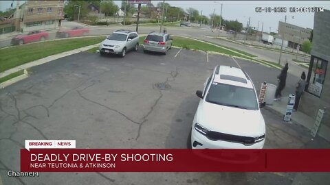 Deadly drive-by shooting near Teutonia and Atkinson