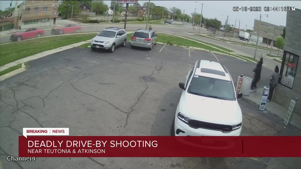 Deadly drive-by shooting near Teutonia and Atkinson