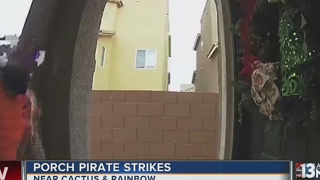 Porch pirate steals Christmas movie