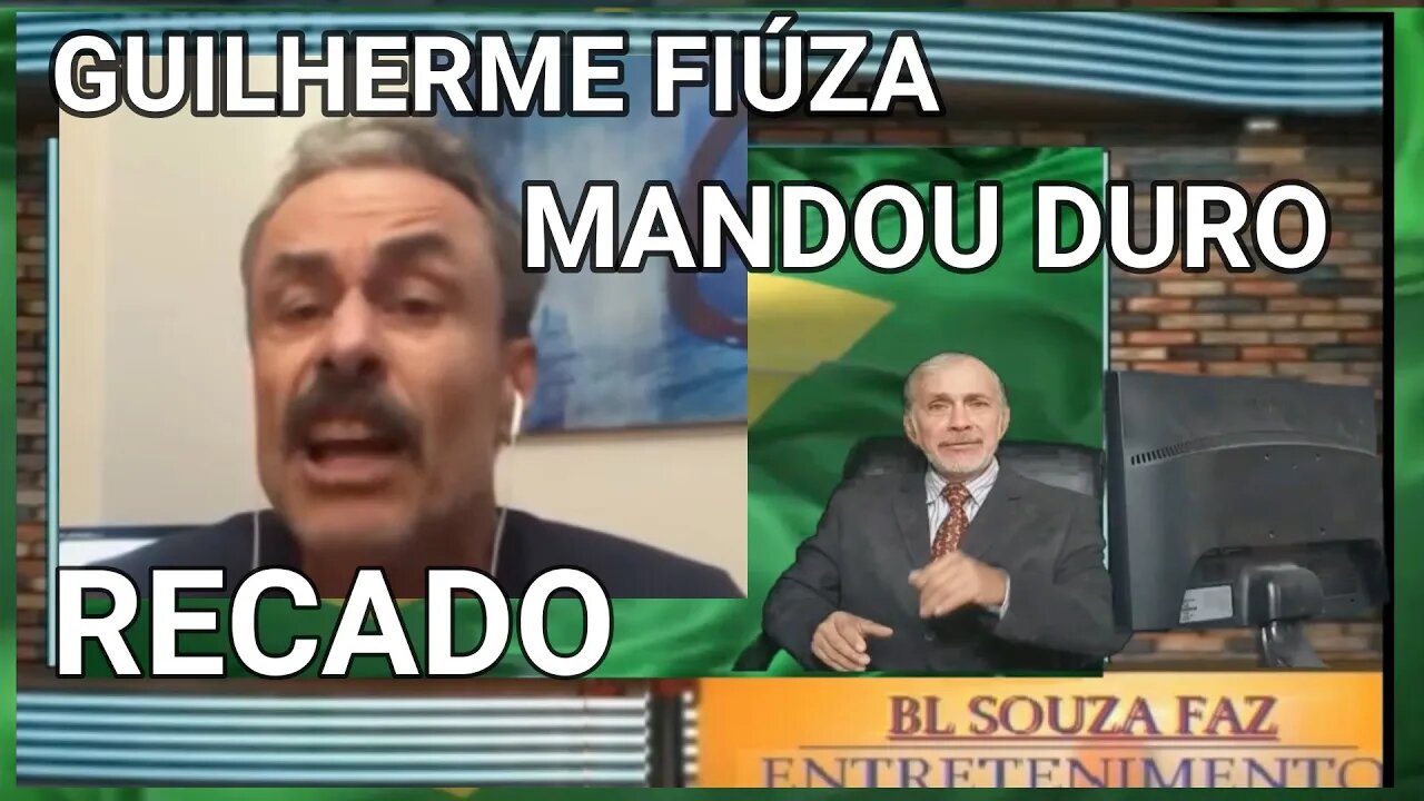 GUILHERME FIÚZA FEZ FORTE COMENTÁRIO SOBRE 7 DE SETEMBRO EM BRASÍLIA