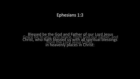 Ephesians Chapter 1