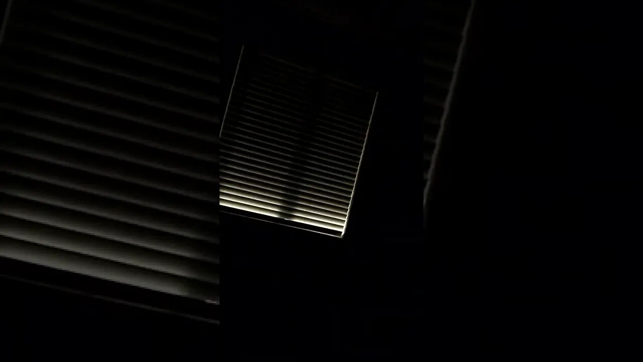 I have no curtains to block. #gangstalking