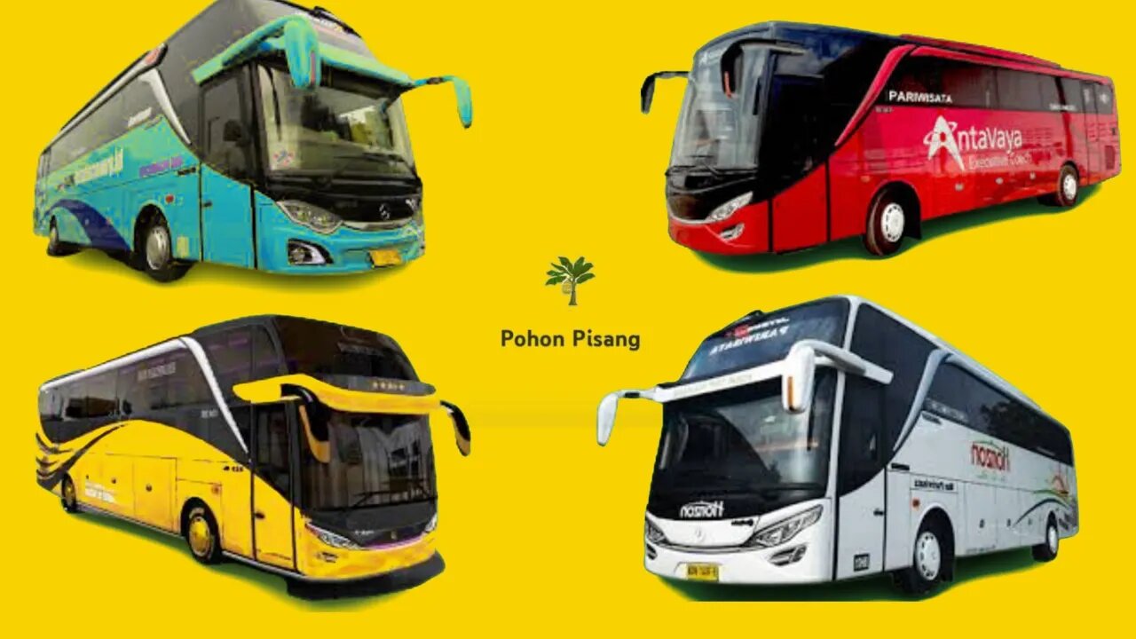 Tebak Gambar Mobil Bus Warna Putih Dengan Benar