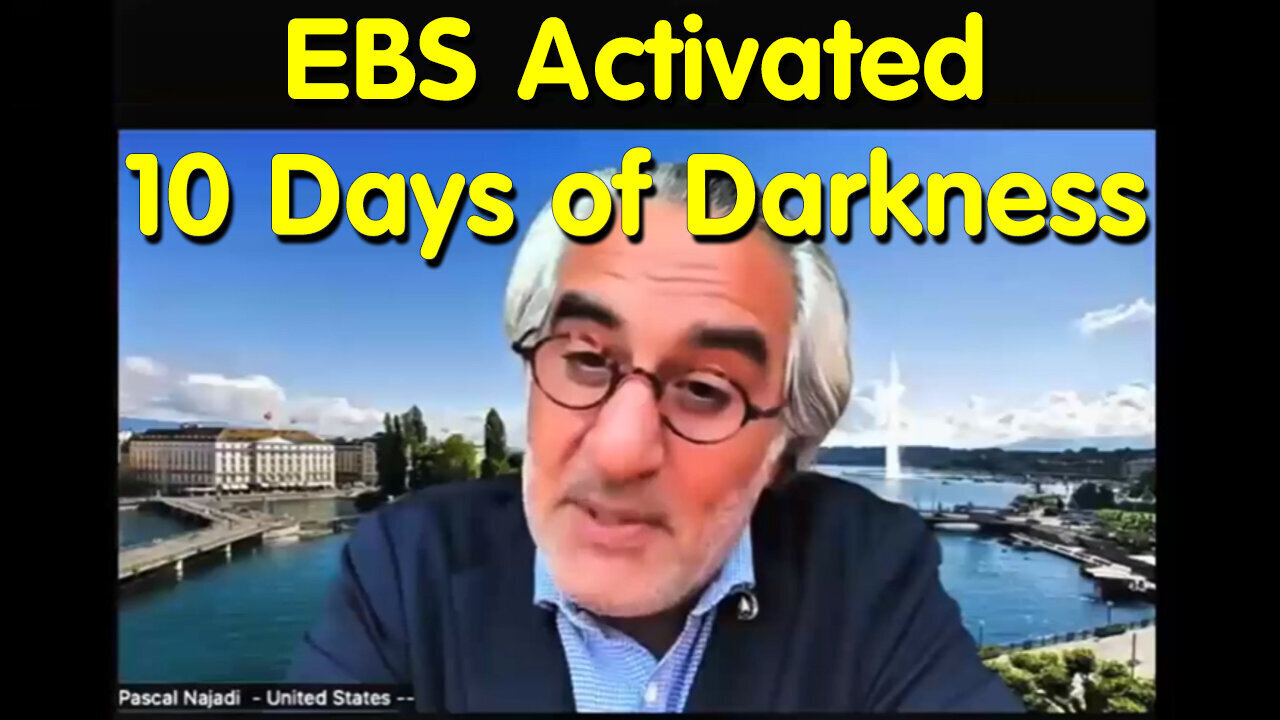 Pascal Najadi Dire Warning - EBS Activated - 10 Days Of Darkness Soon - July 18, 2024.