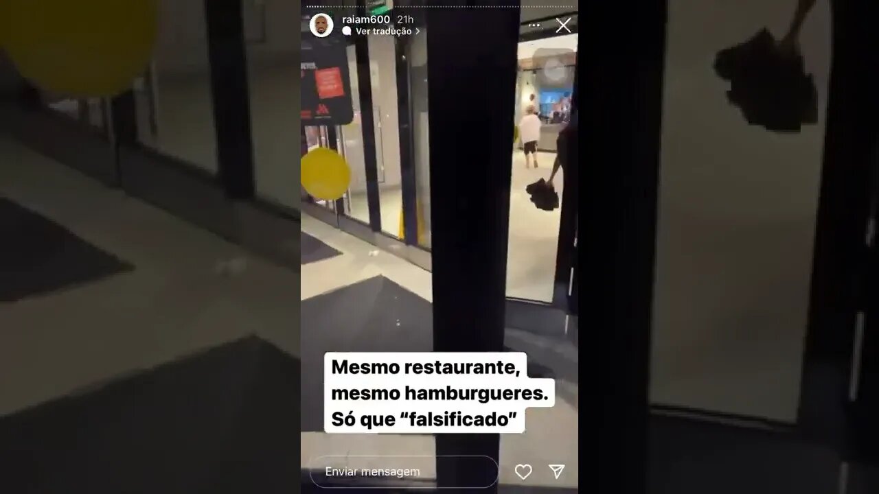 Raiam Santos | Mc Donald's na Rússia