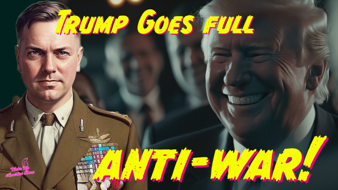 Trump Gives Epic Anti-War Speech Against WWIII