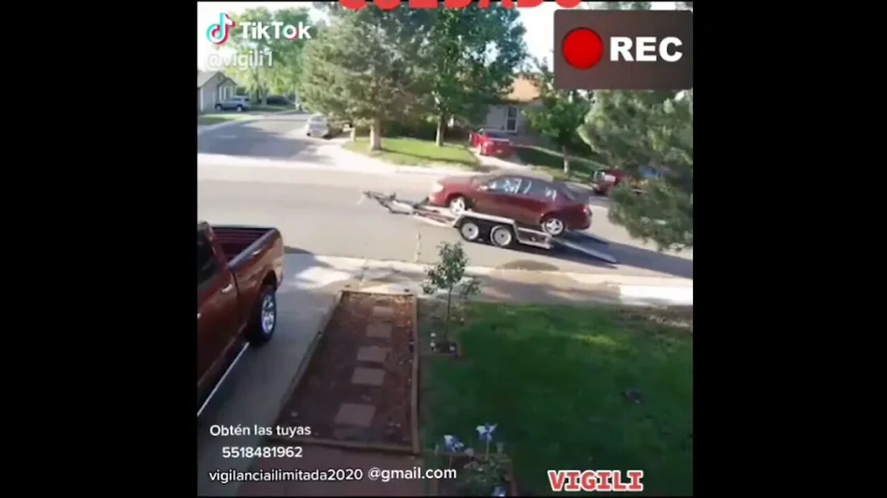 she Lost her car !!!