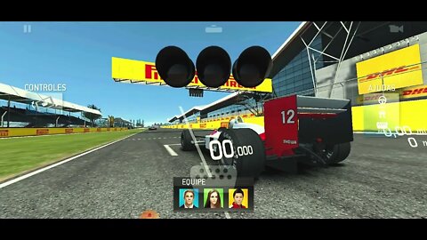 GUIGAMES - Real Racing 3D - Turnê F1 McLaren MP4-4 1988 - Silverstone - Resistência