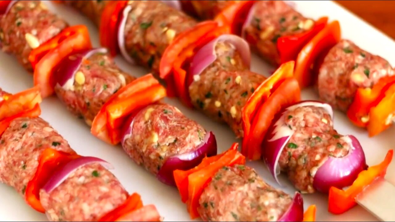 Kufta Kebab Recipe BBQ Grill - International Cuisines