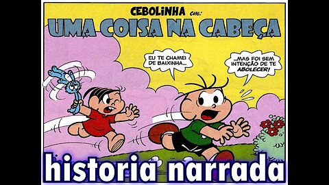 Cebolinha em-Uma coisa na cabeça | Gibis do Rapha