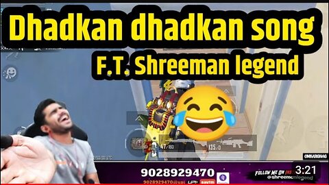 Dhadkan dhadkan song ft. Shreeman legend funny song🤣🤣