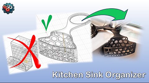 Kitchen Sink Sponge Holder