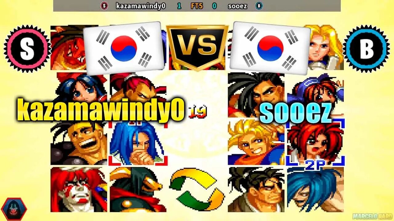 Samurai Shodown IV (kazamawindy0 Vs. sooez) [South Korea Vs. South Korea]