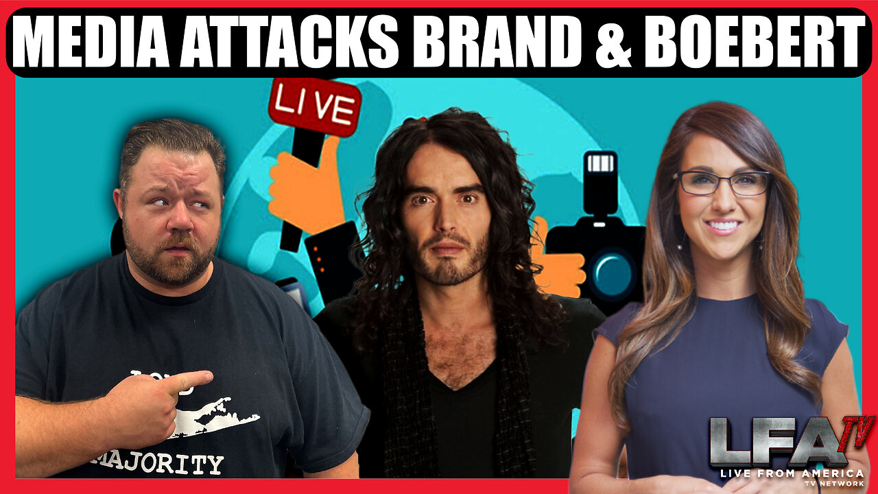 MEDIA ATTACKS RUSSELL BRAND AND LAUREN BOEBERT | LOUD MAJORITY 9.18.23 1pm