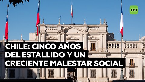 Crece enfado ciudadano en Chile por la política gubernamental tras 5 años del estallido social