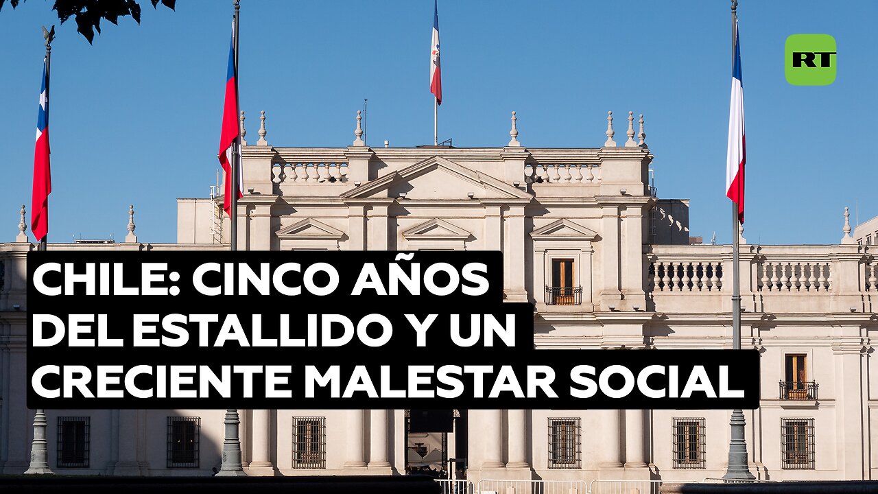 Crece enfado ciudadano en Chile por la política gubernamental tras 5 años del estallido social