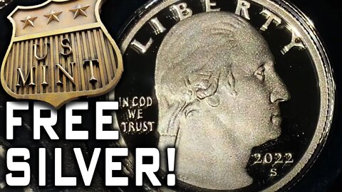 I Got FREE SILVER From The US Mint!