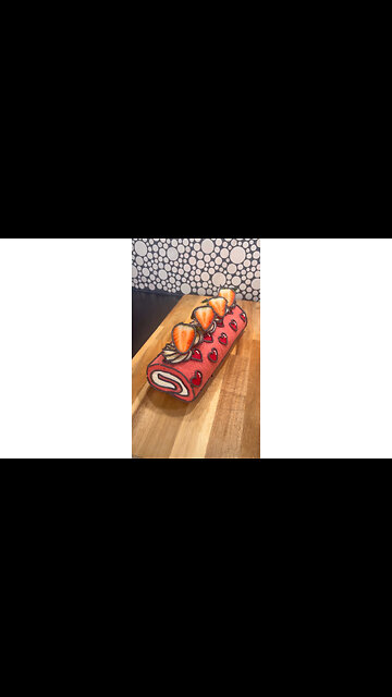 Cute Strawberry Roll
