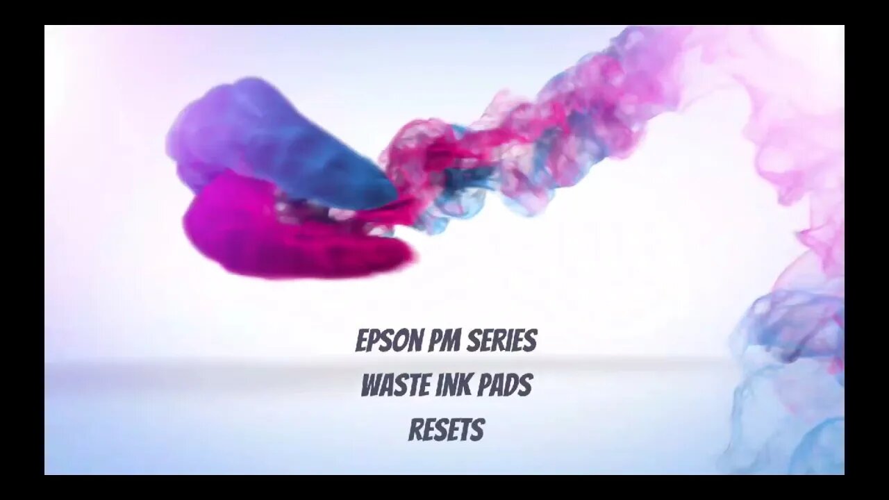 Epson PM Series Waste Ink Pads Error