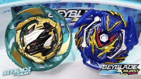 AIR KNIGHT K5 vs SWORD VALTRYEK V5 - Beyblade Burst ベイブレードバースト