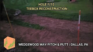INSANE TEEBOX at Backyard Golf Course | Wedgewood Way Pitch & Putt!
