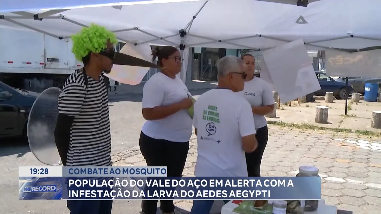 Combate ao Mosquito: População do Vale do Aço em Alerta com a Infestação da Larva do Aedes Aegypti.