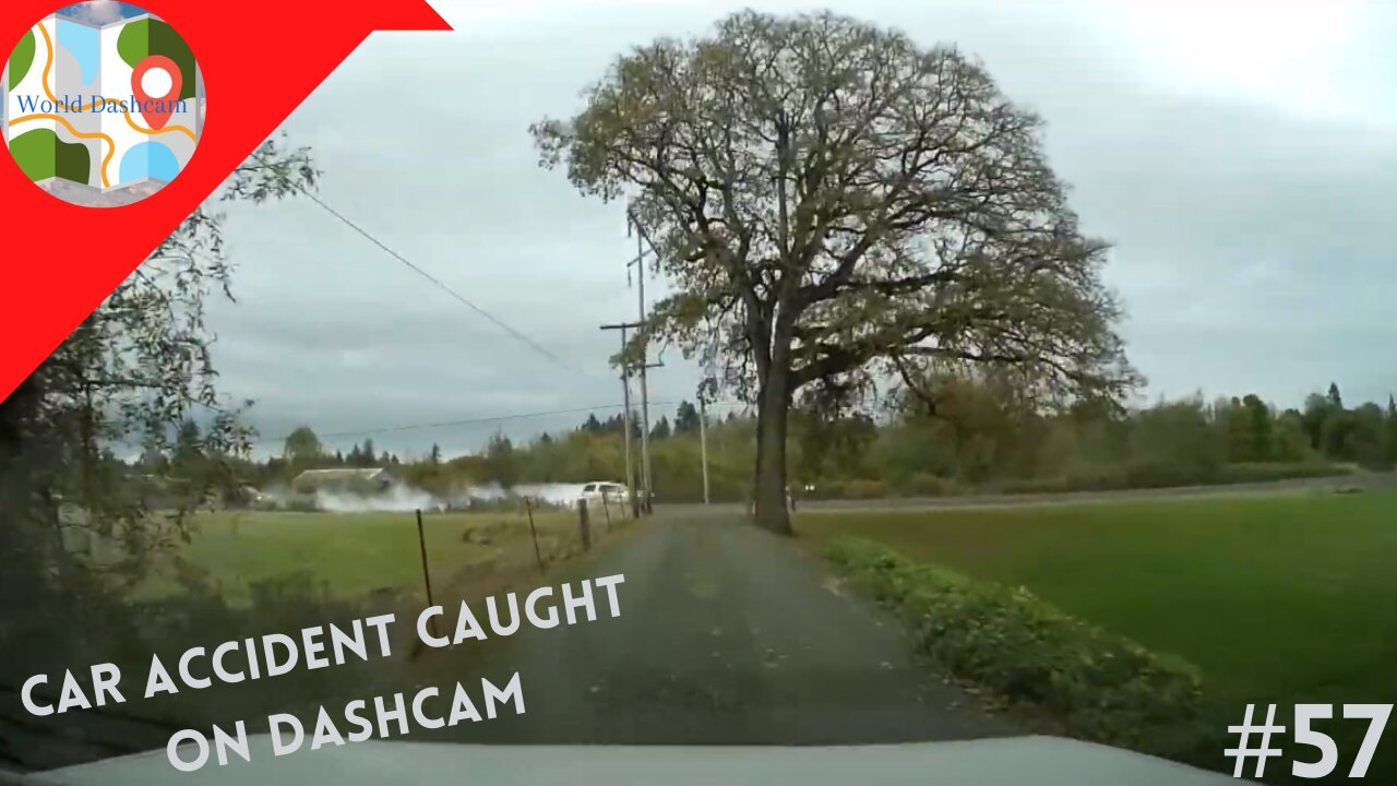 Ford Exploder? Car Explodes Outside This Guys Driveway - Dashcam Clip Of The Day #57