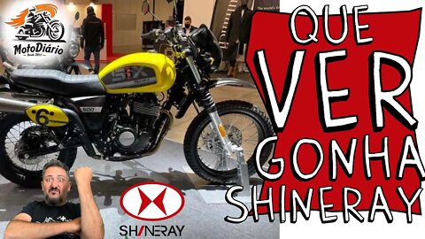 Que VERGONHA SHINERAY: ESCONDENDO a SCRAMBLER SIX 500, Vai trazer para o BRASIL?