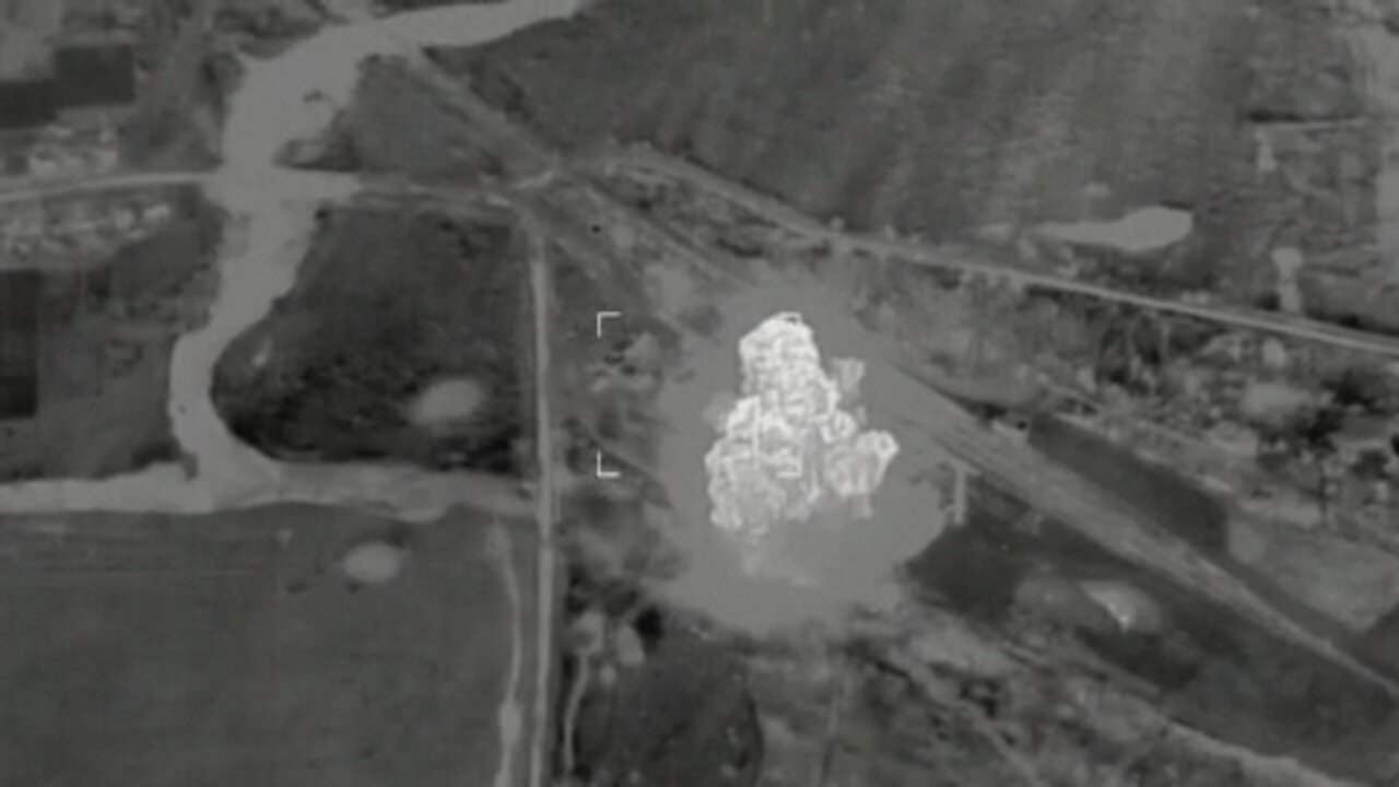 A strike by the Russian military on a warehouse of weapons and equipment of the Armed Forces of Ukraine