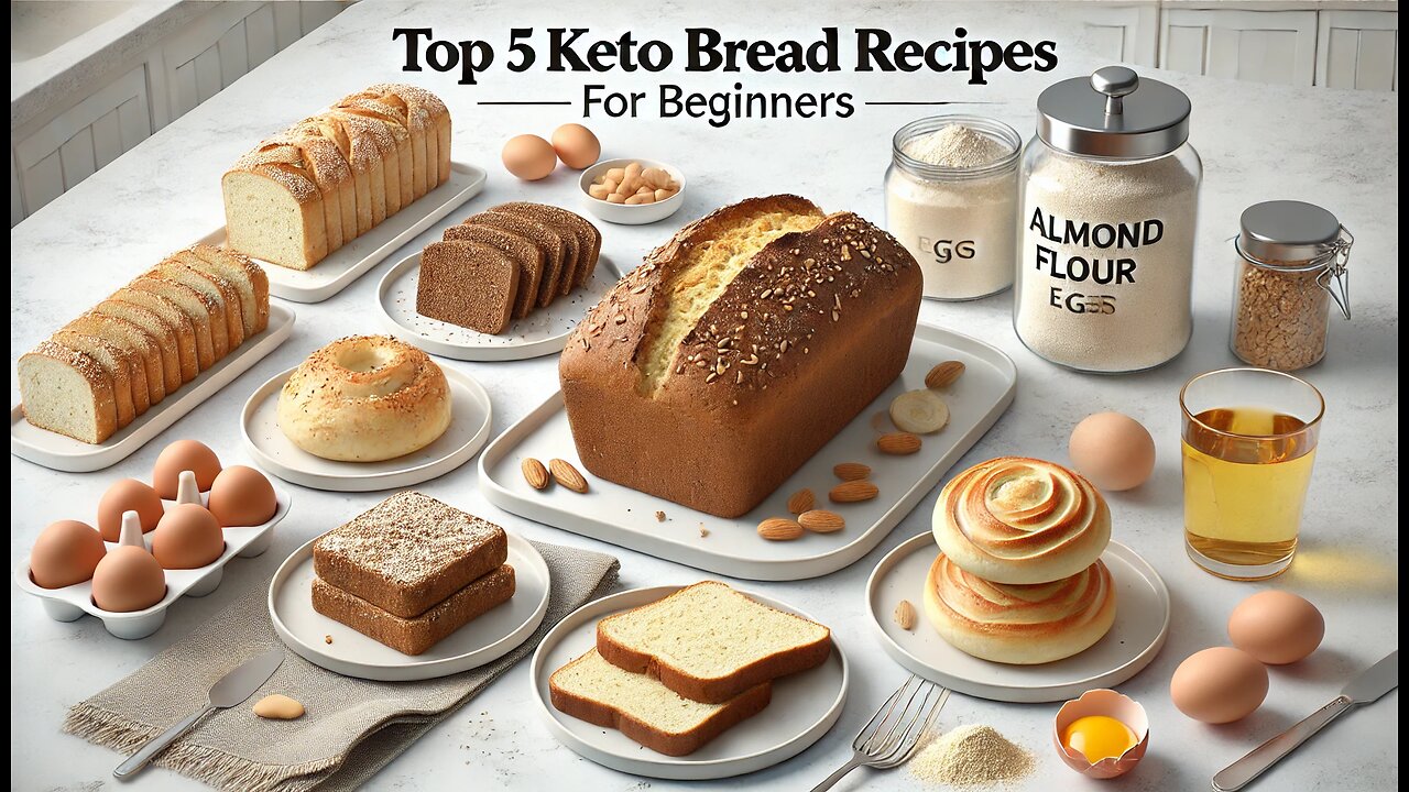 Top 5 Keto Bread Recipes For Beginners