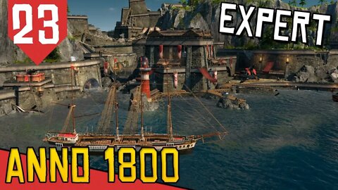 Descobri a FONTE DE DINHEIRO INFINITO - Anno 1800 #23 [Série Gameplay Português PT-BR]