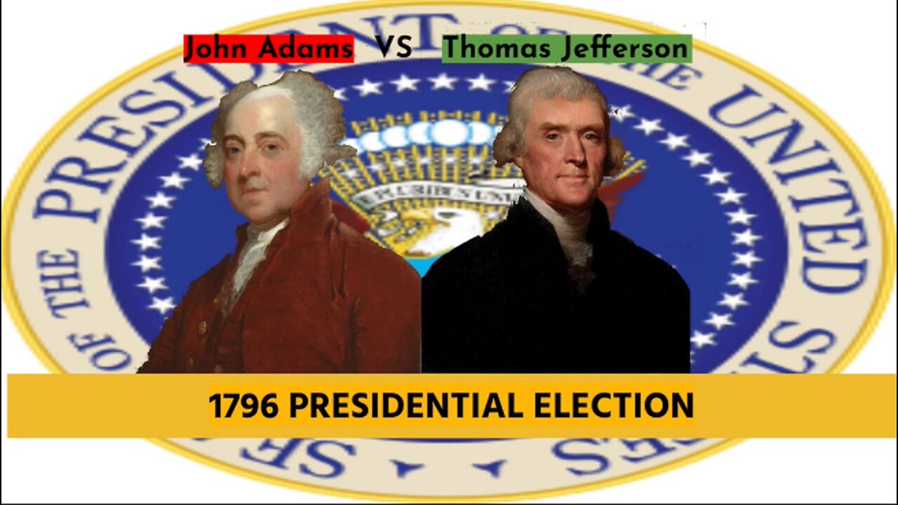 Custom CNN Election Night | 1796 John Adams vs Thomas Jefferson