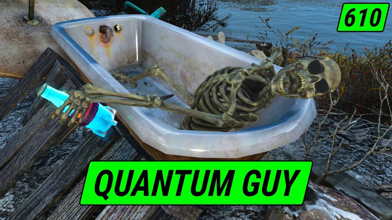 Cool Quantum Guy Photoshoot | Fallout 4 Unmarked | Ep. 610