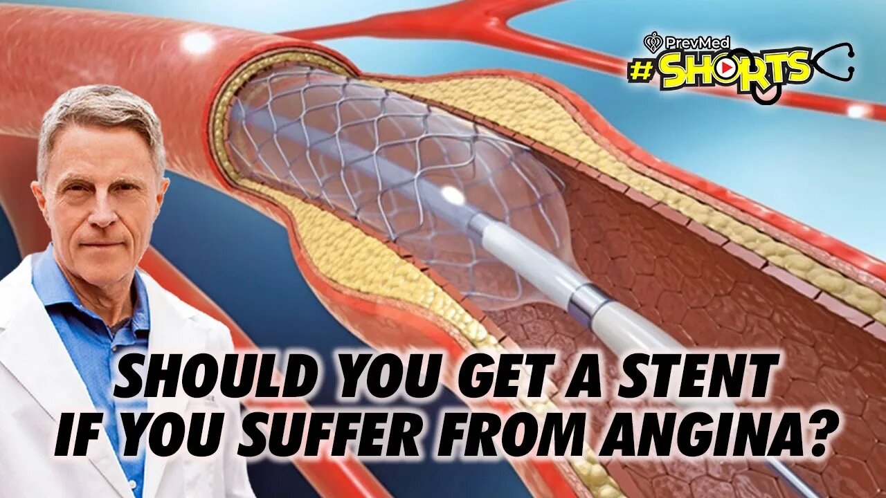 #SHORTS Should you get a stent if you suffer from angina?