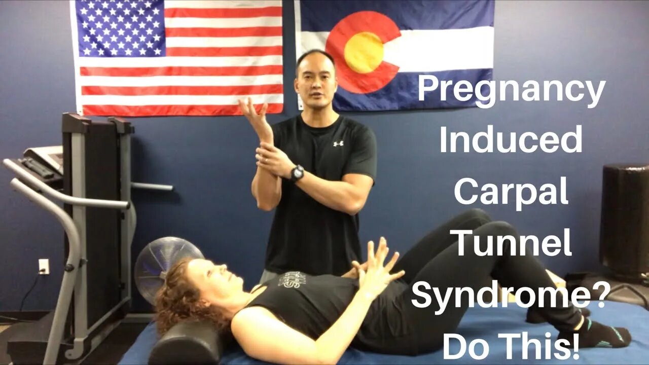 Pregnancy Induced Carpal Tunnel Syndrome? Do This! | Dr K & Dr Wil