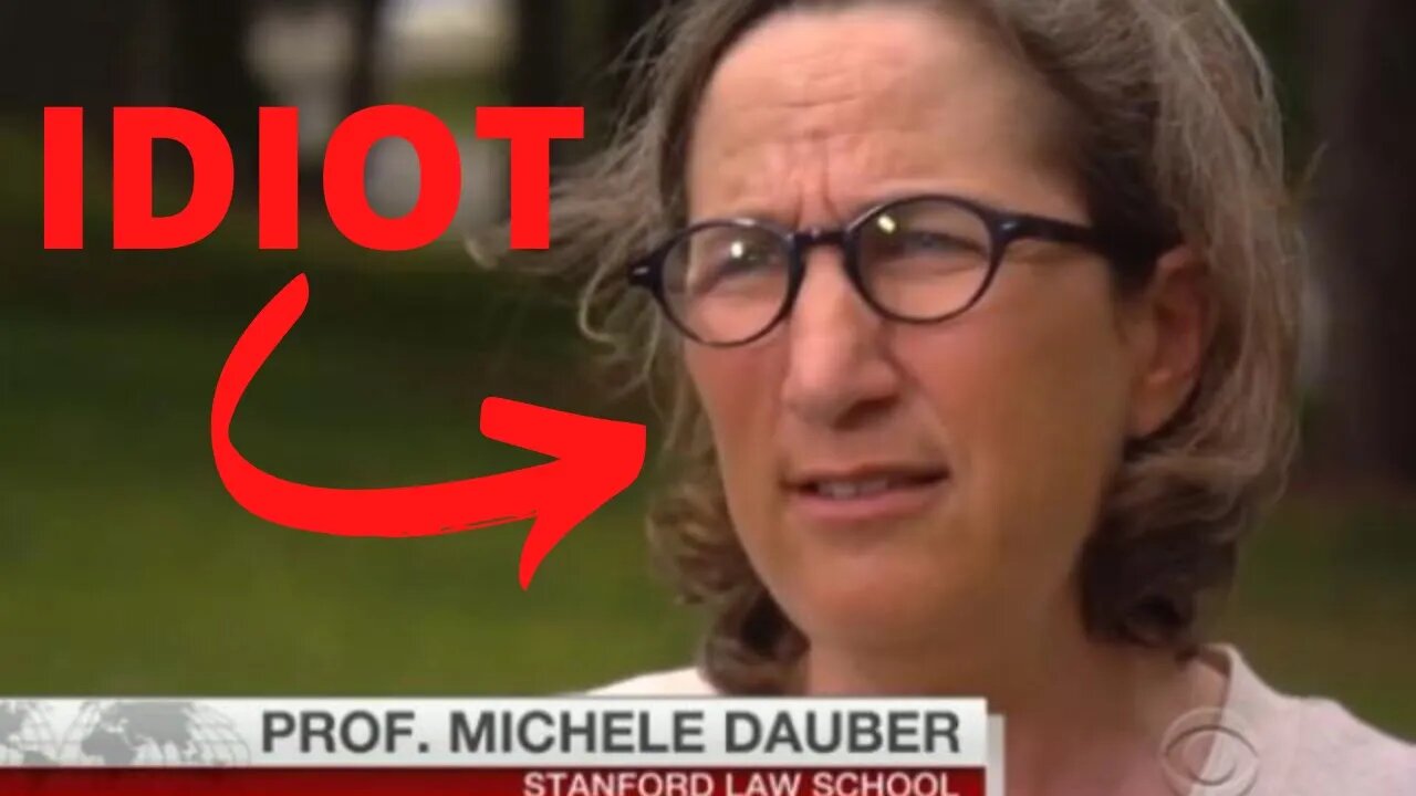 Michele Dauber, Stanford Law Professor, is a farking idiot part 2